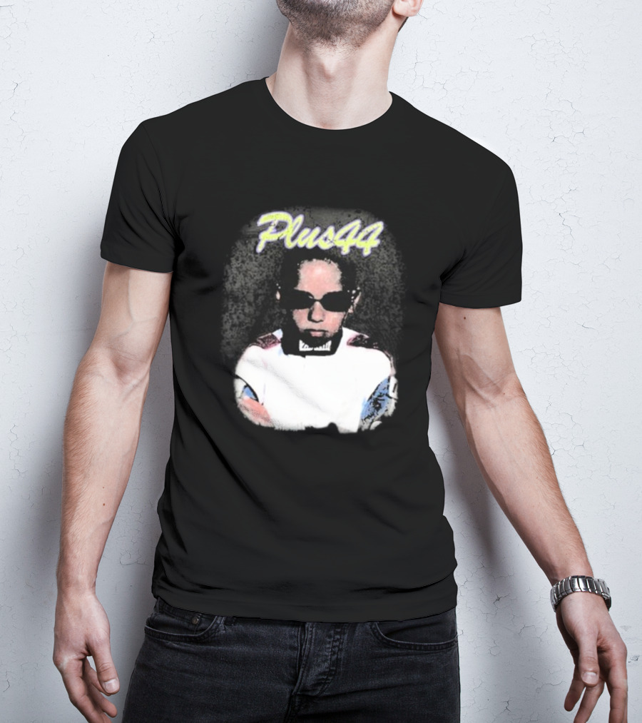 Lewis Hamilton Plus 44 Vintage Style Portrait T-Shirt