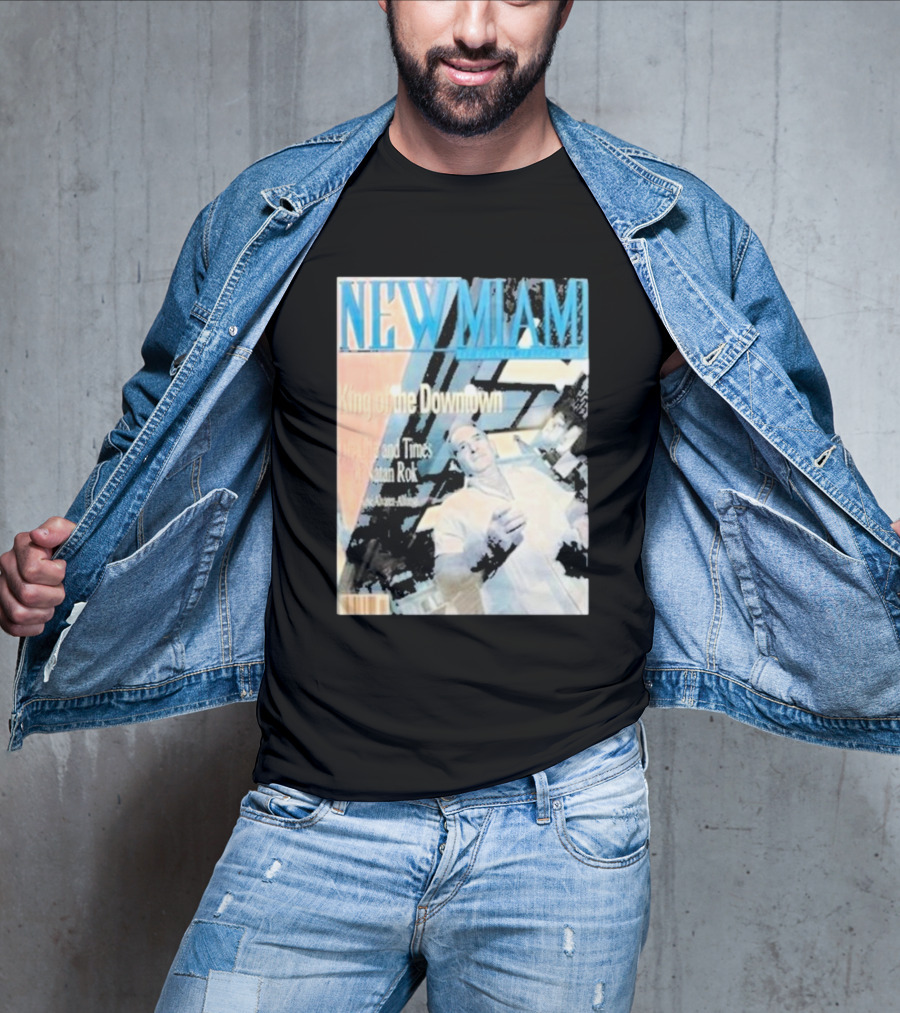 NEW MIAMI King Of The Downtown Life And Times Rok New York T-Shirt
