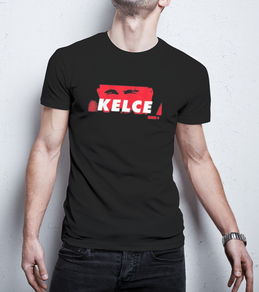 Kelce Red Eyes NFL Football T-Shirt