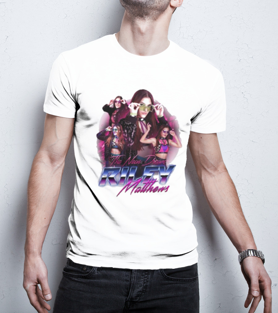 Riley Matthews The Neon Dream Retro Style Fashion Icons T-Shirt