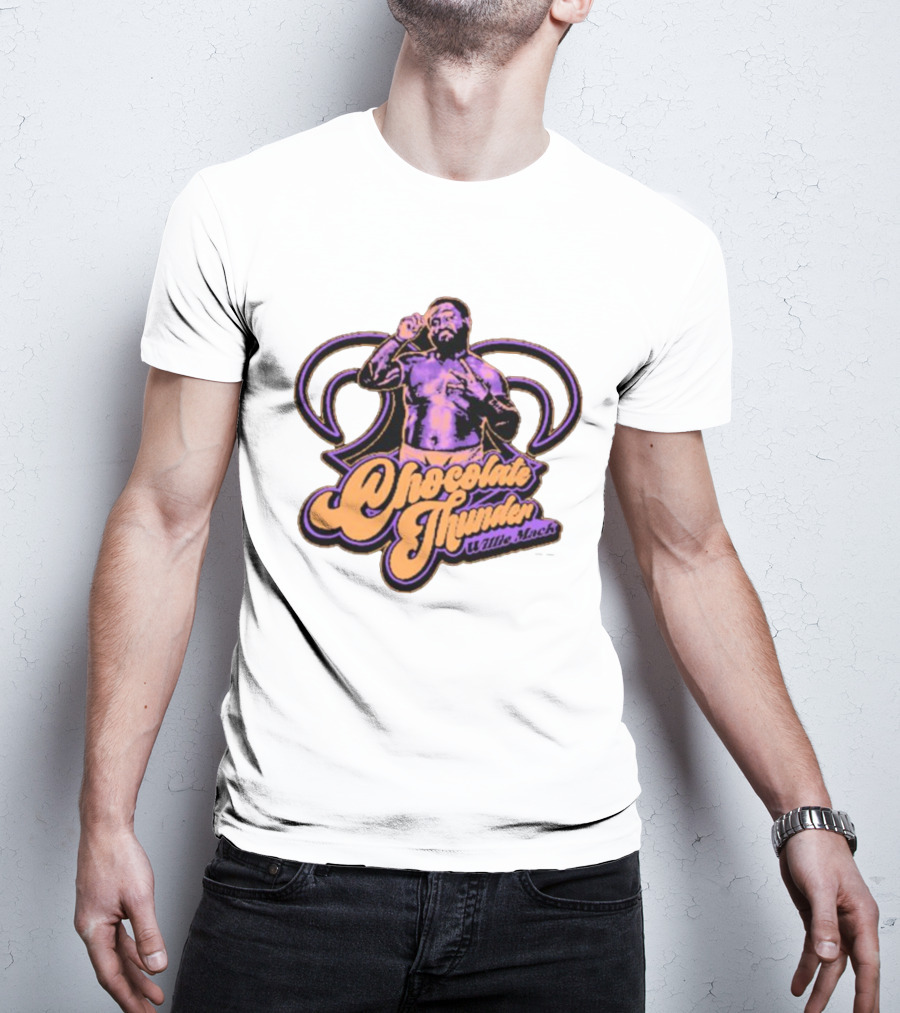 Ring Of Honor Chocolate Thunder Willie Mack T-Shirt