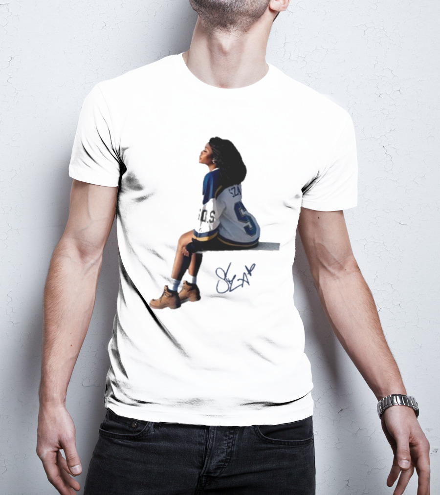 Sza Sos Signature Number 5 Sports T-Shirt