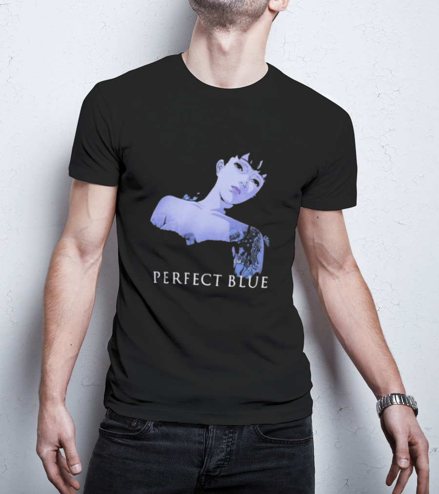 Perfect Blue Anime Figure Geeks Rule Collaboration Silkscreen Printing T-Shirt