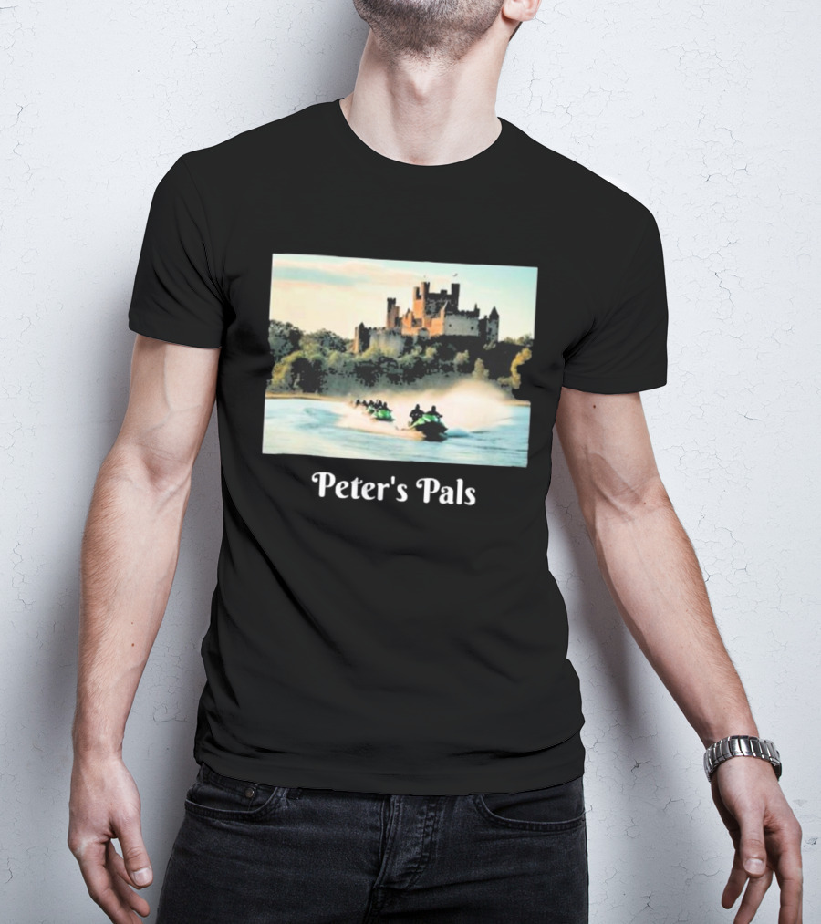 Peter's Pals Jet Ski Adventure Near Castle T-Shirt