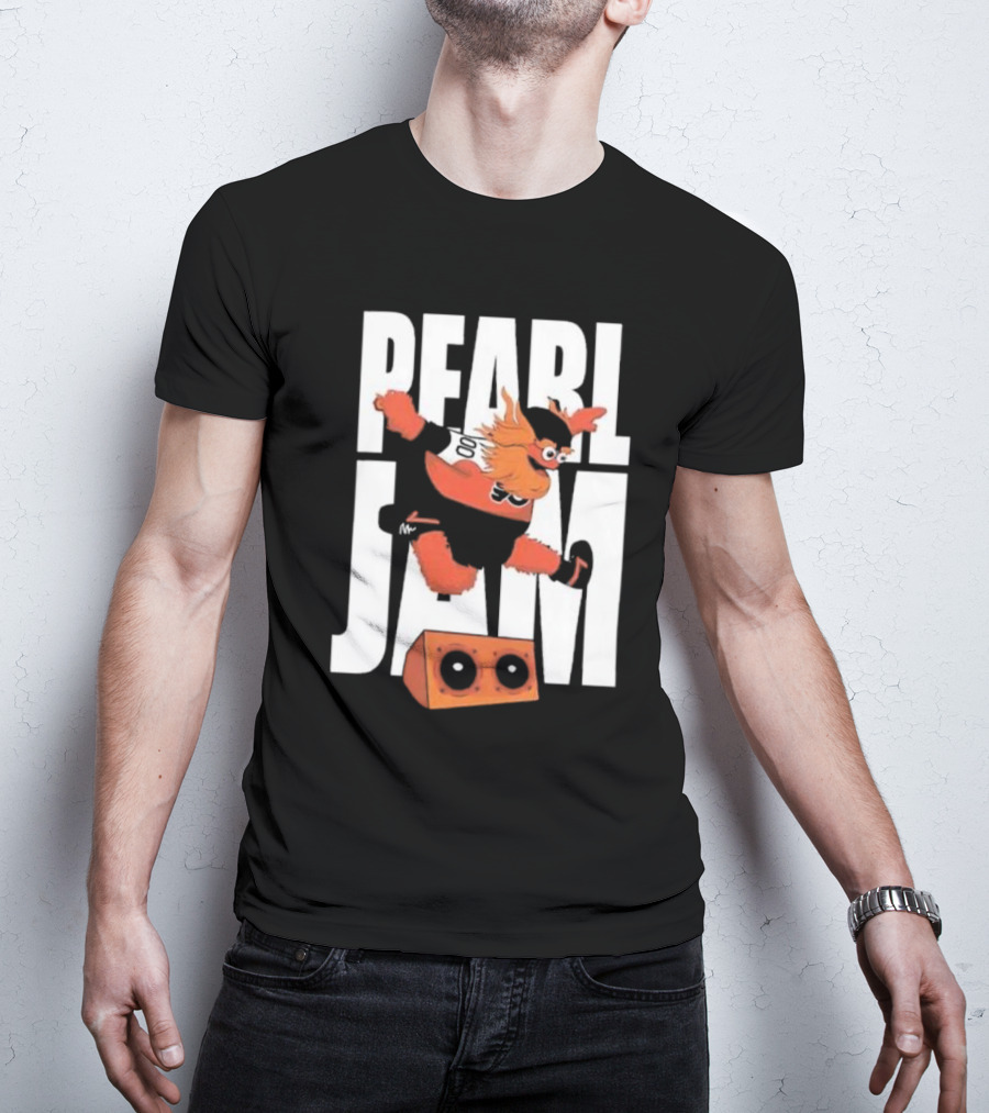 Philadelphia Flyers Gritty Pearl Jam Night T-Shirt