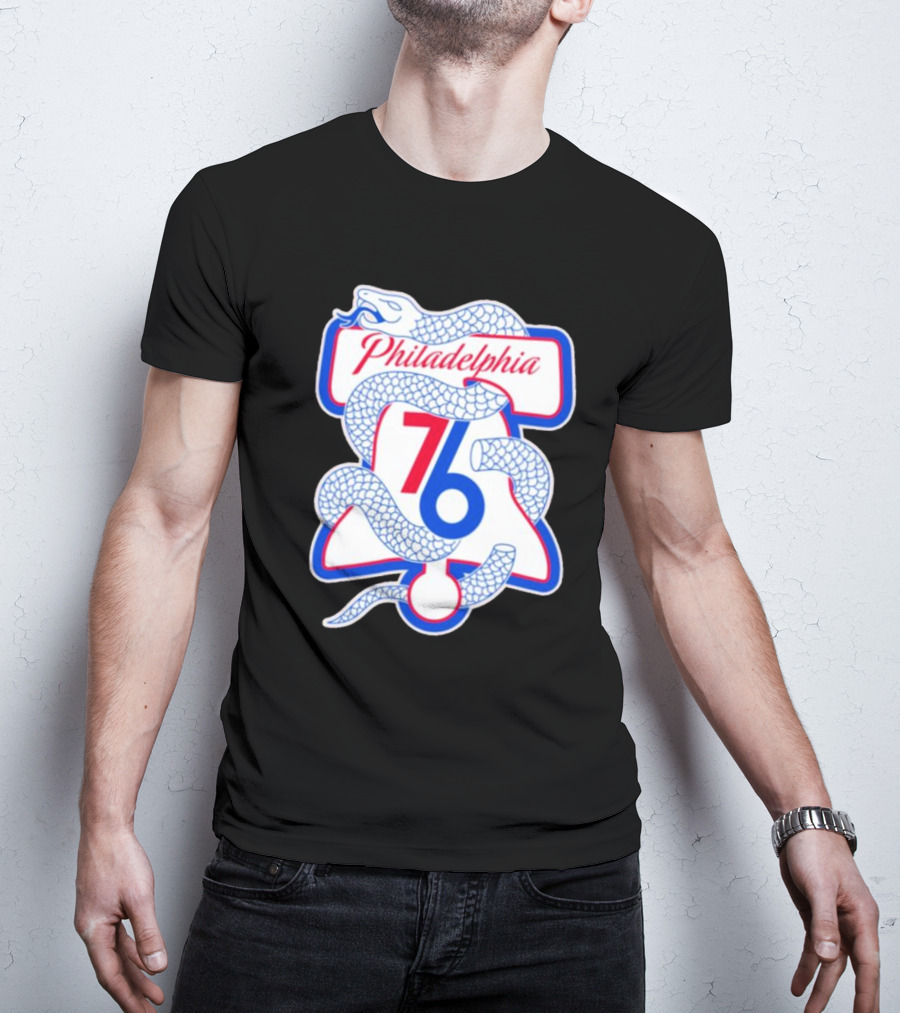 Philadelphia Phillies Liberty Bell Snake 76 T-Shirt