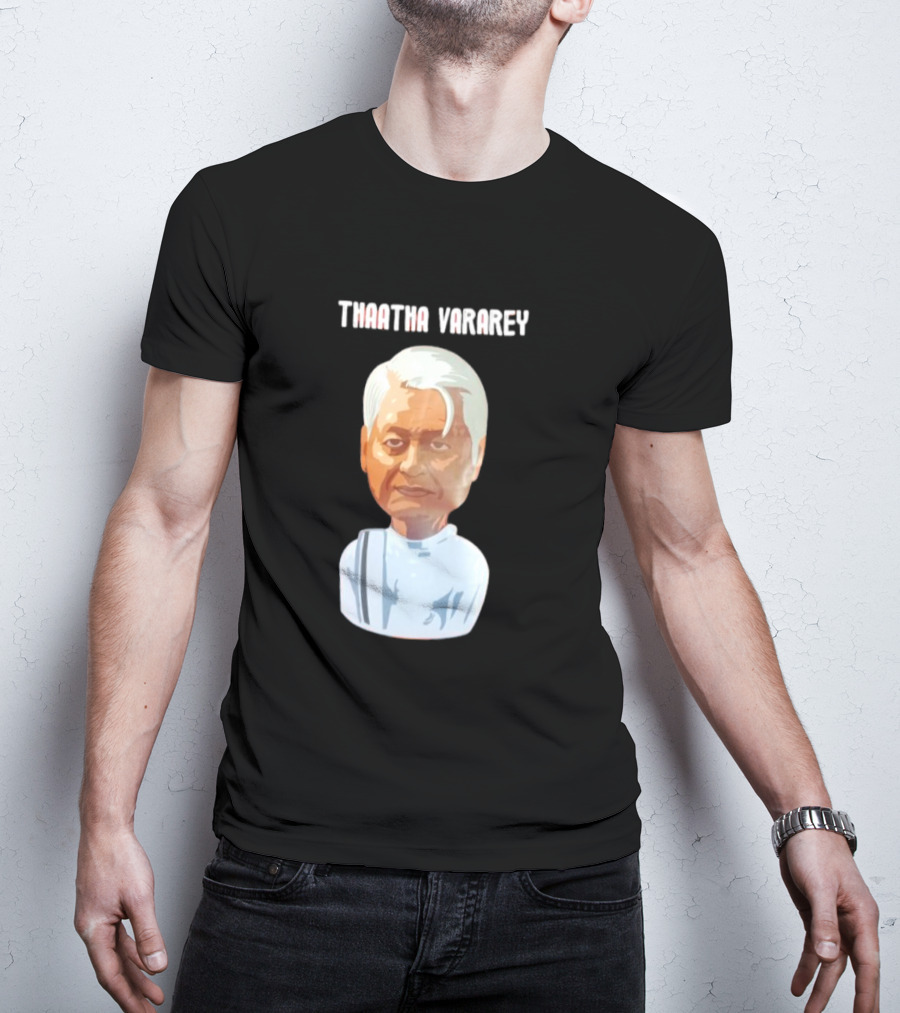 Thaatha Vararey Vintage Style Caricature T-Shirt