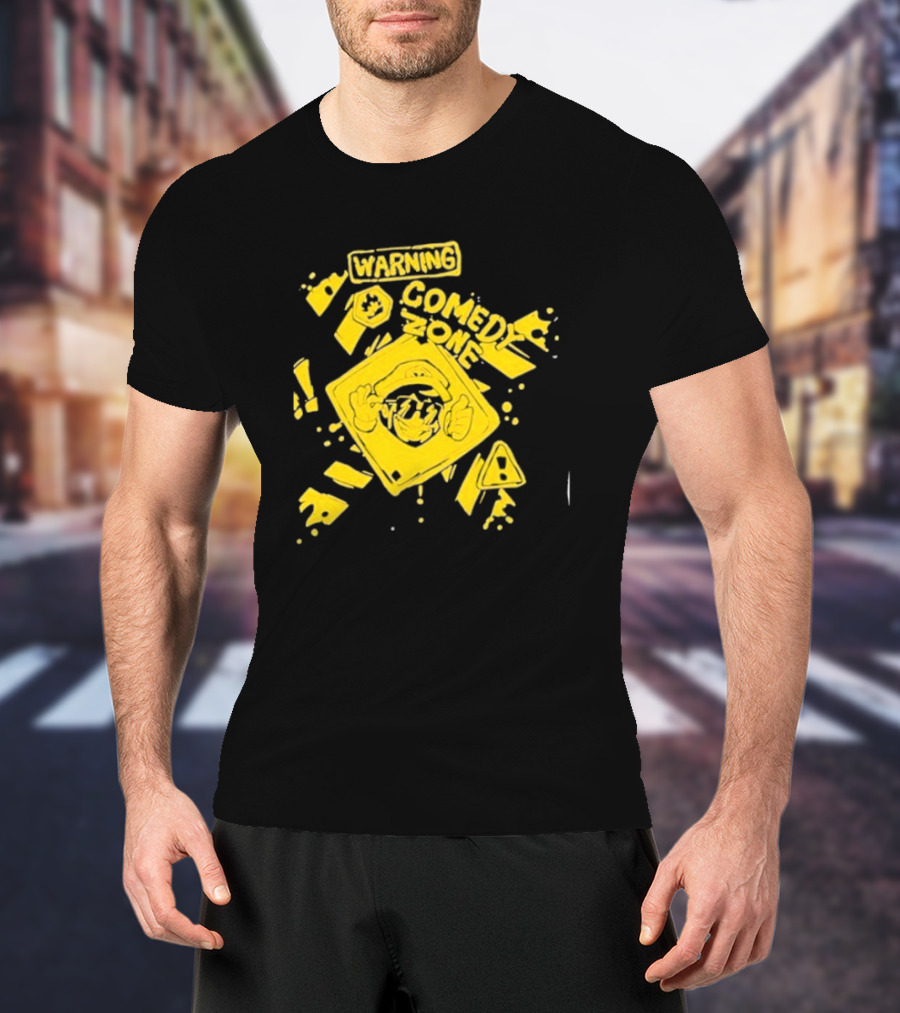 Warning SMG4 Comedy Zone T-Shirt