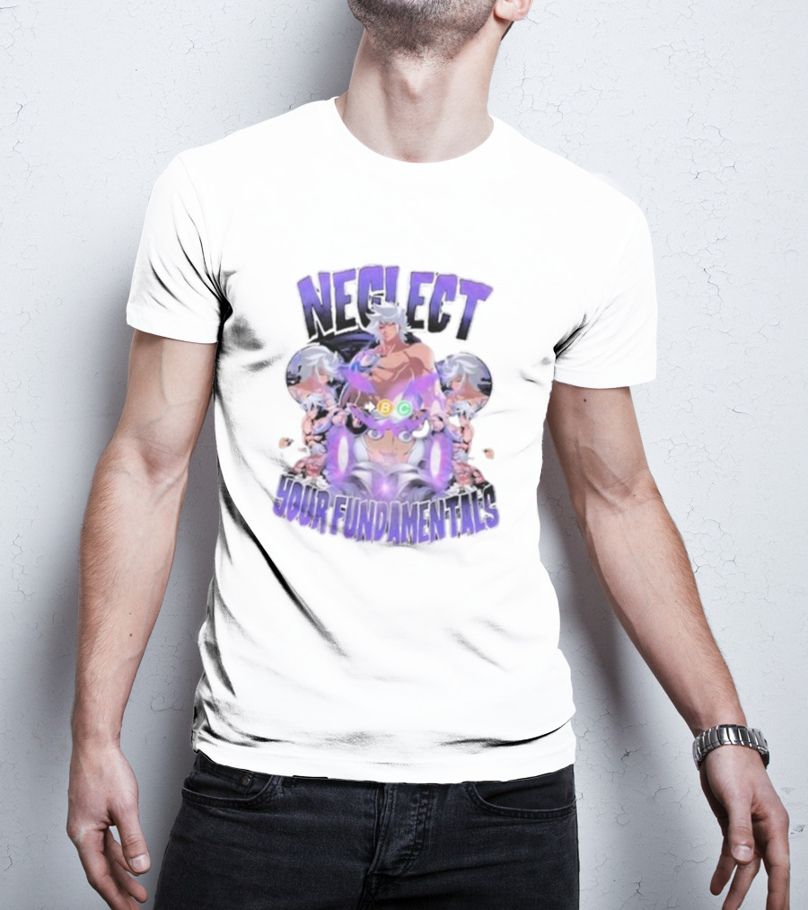 Neglect Your Fundamentals B C Iconic Anime Character T-Shirt