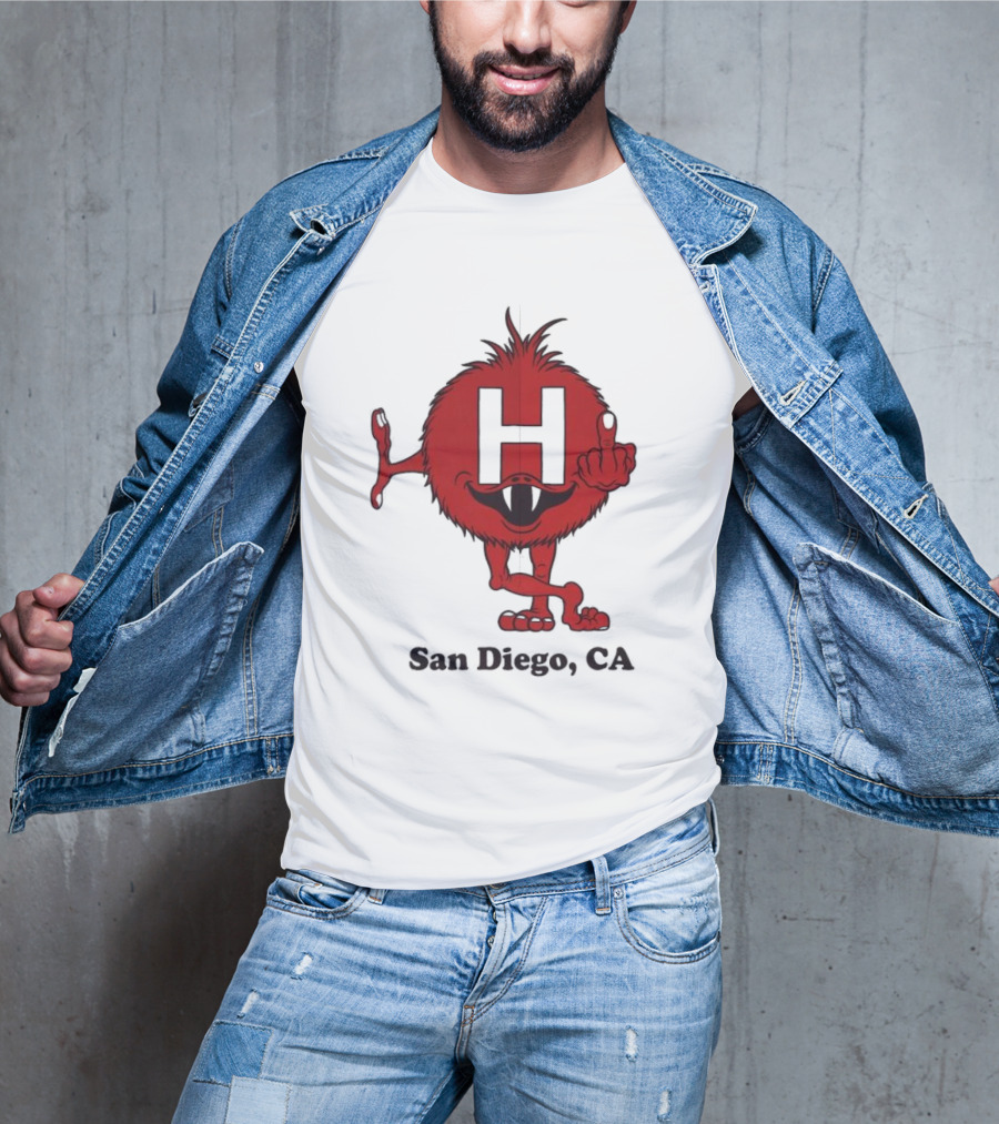 Go To Hell H San Diego CA Hall H Monster Image T-Shirt