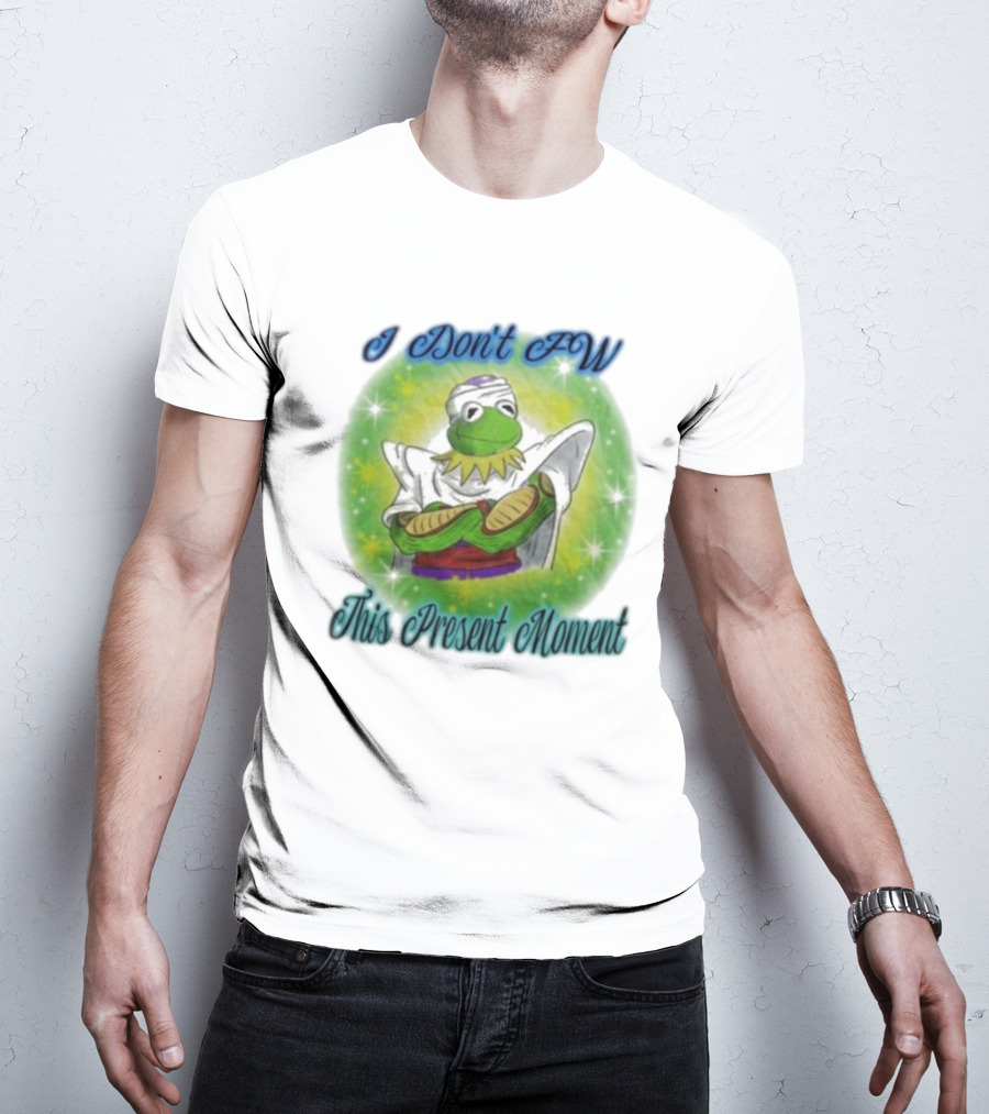 I Don't Fw This Present Moment Kermit Piccolo Fusion T-Shirt