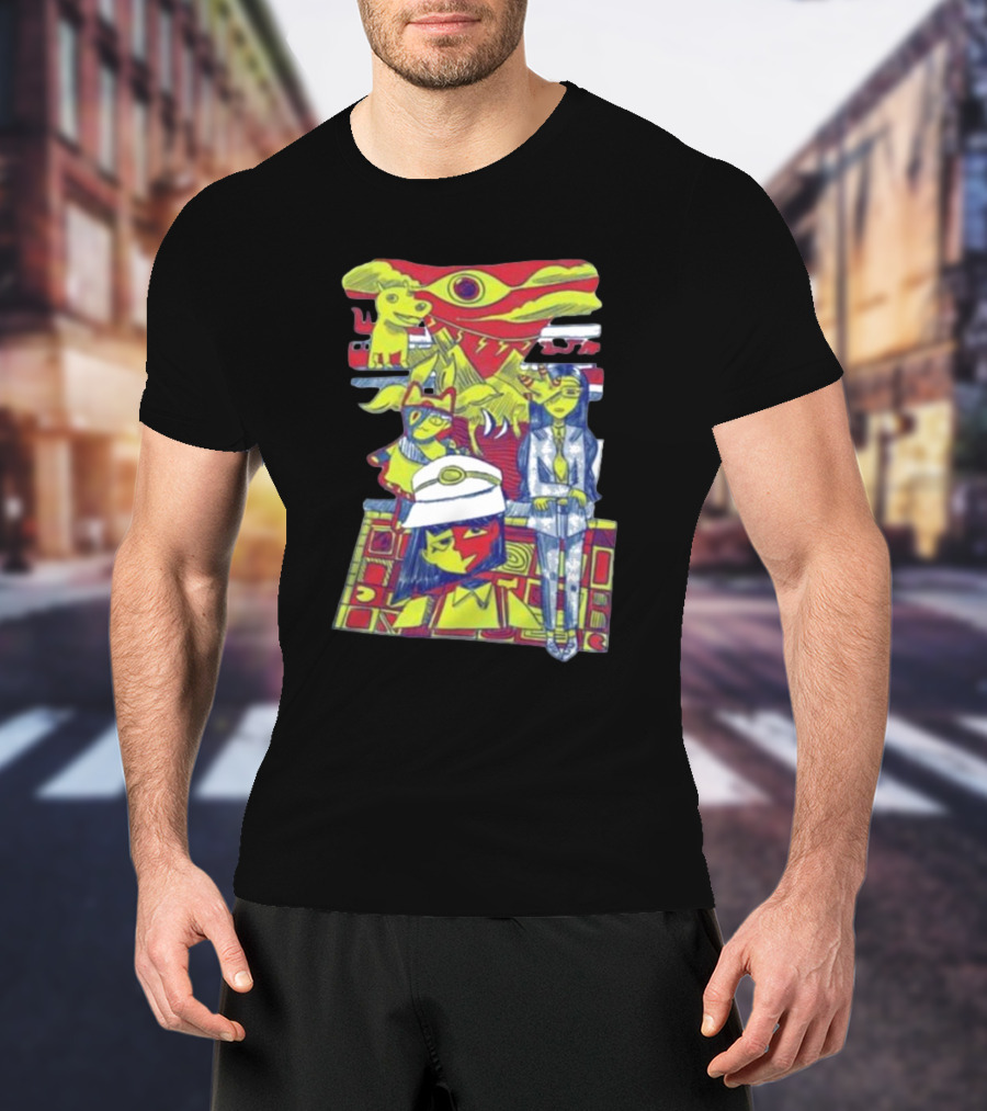 Fangamer LISA Blood Hub Characters And Symbolic T-Shirt