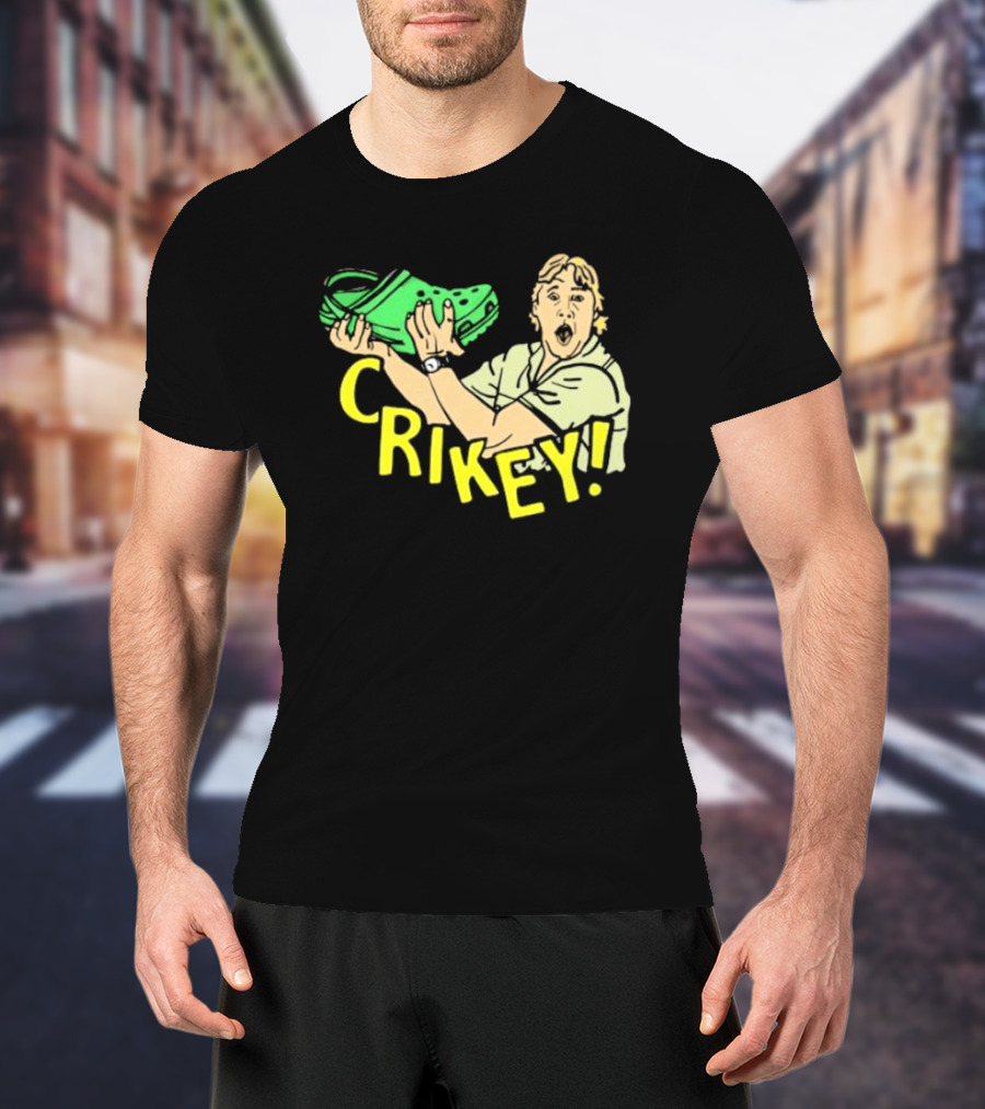 Crikey Crocs Hunter Surprise Enthusiasm T-Shirt