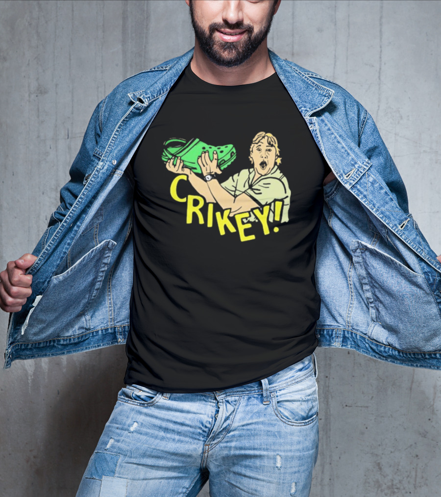 Crikey Crocs Hunter Surprise Enthusiasm T-Shirt