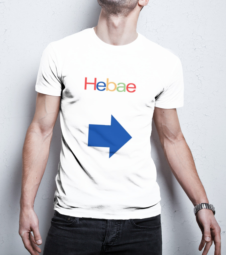Cursed Couple’s Hebae Shebae Google Arrow T-Shirt