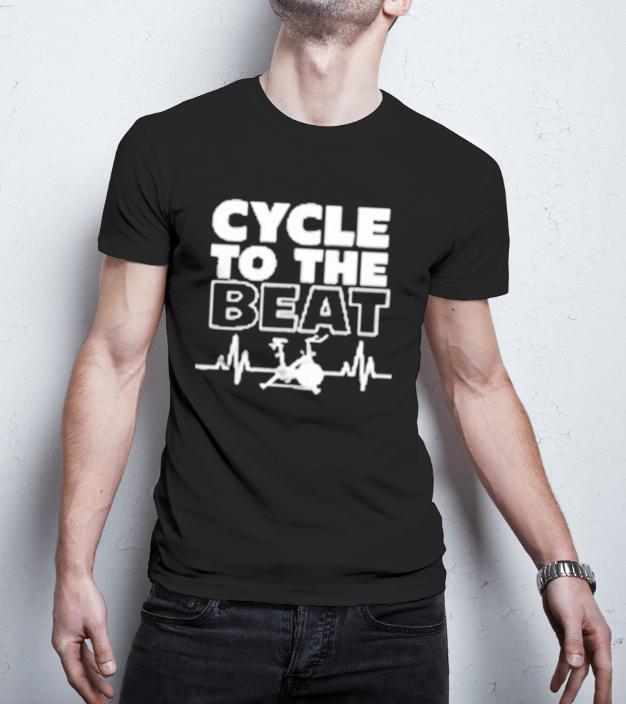 Cycle To The Beat Cardio Rhythm Exercise Bike T-Shirt
