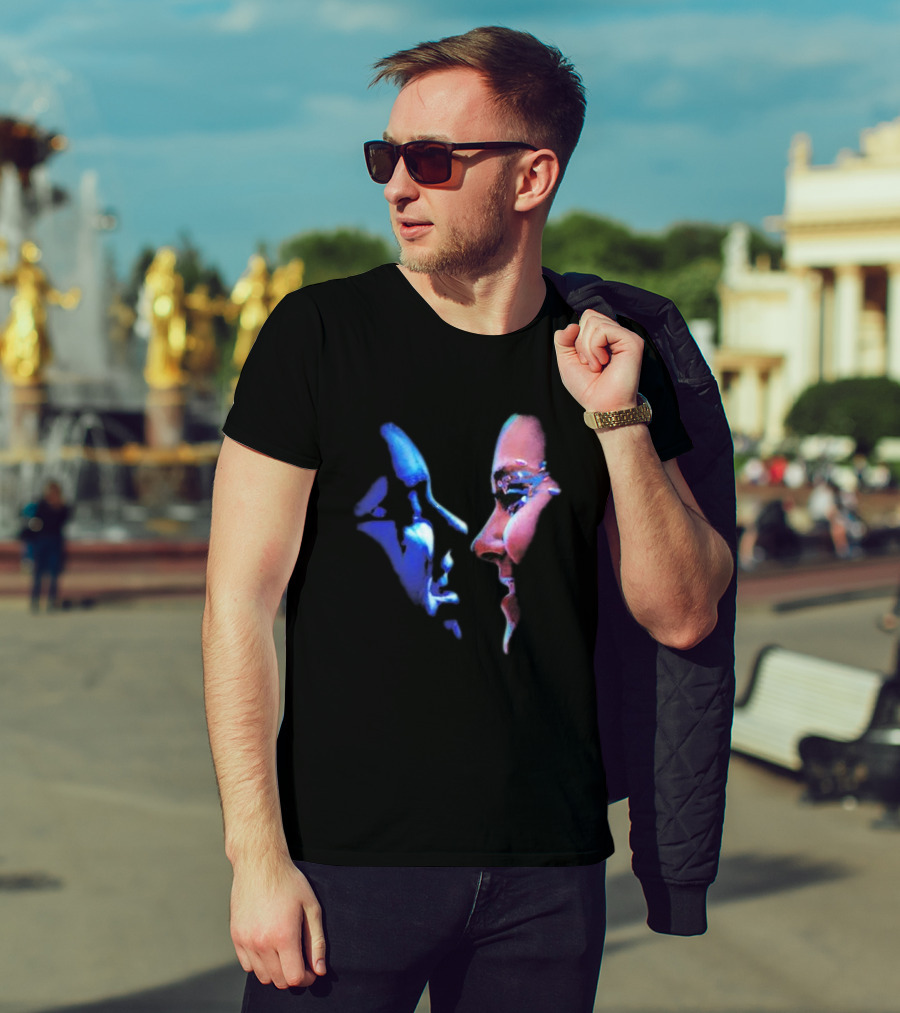 Black Karma Jojo Siwa Face Profile Contrast T-Shirt
