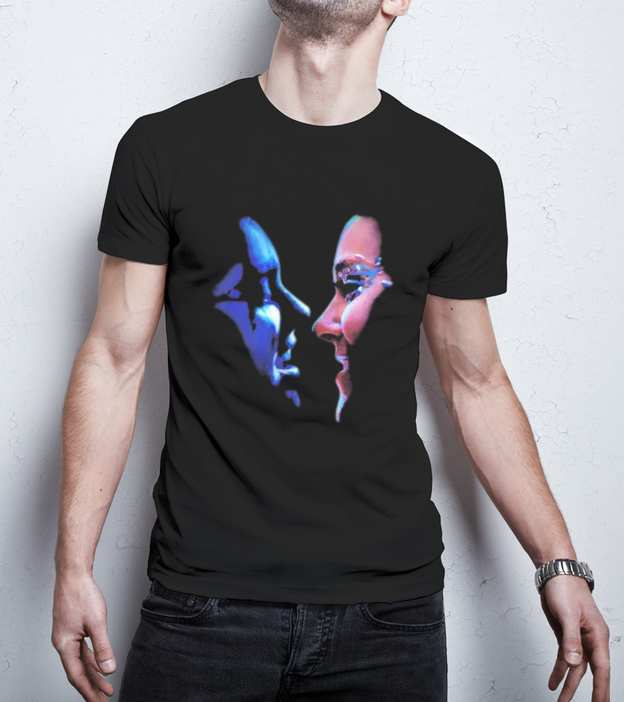 Black Karma Jojo Siwa Face Profile Contrast T-Shirt