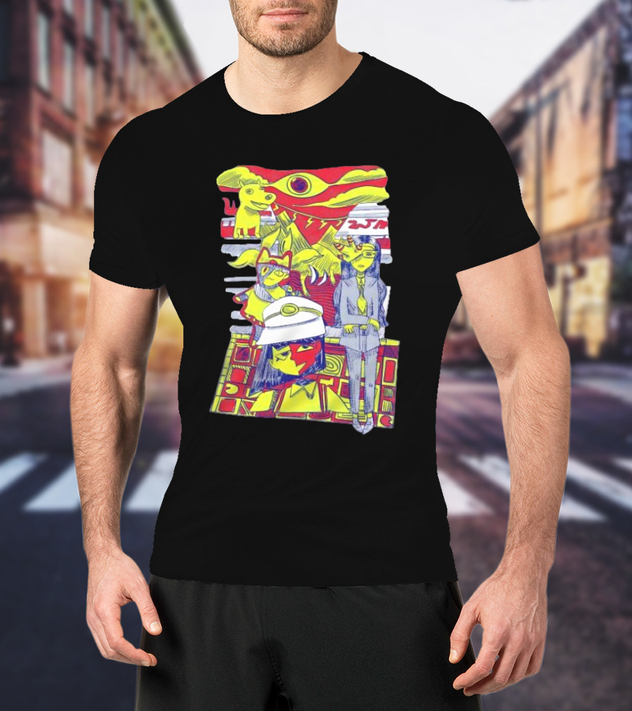ENA Blood Hub Characters Gaming T-Shirt