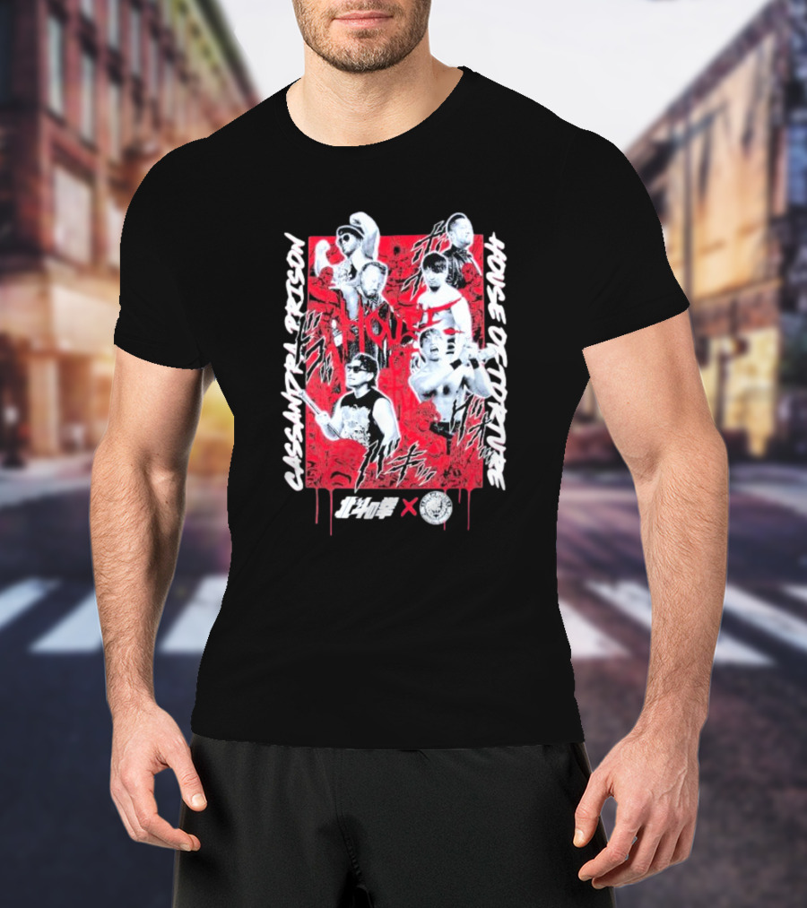 Cassandra Prison House Of Torture Wrestler X 北斗拳 T-Shirt