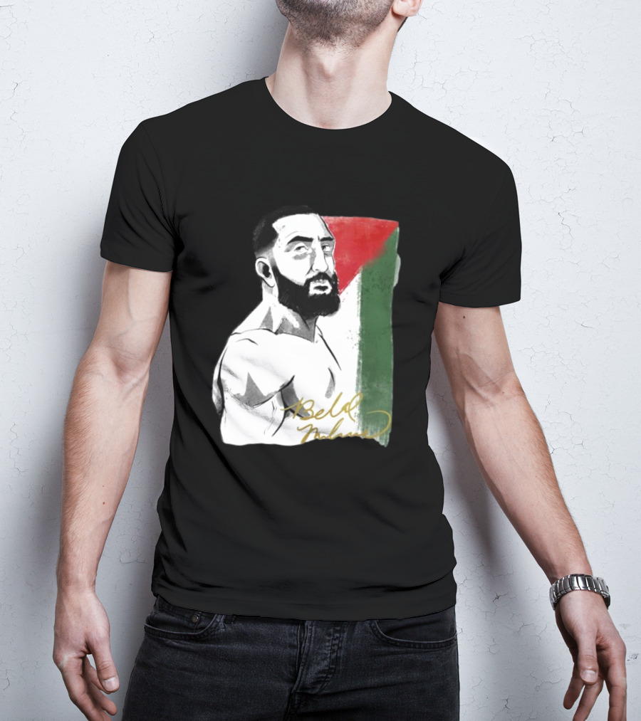 Remember The Name Belal Muhammad Palestinian Flag T-Shirt
