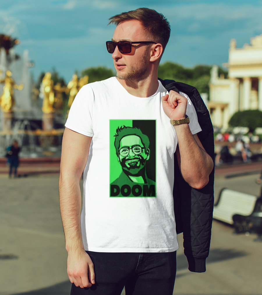 Screencrush Robert Downey Jr Doom T-Shirt