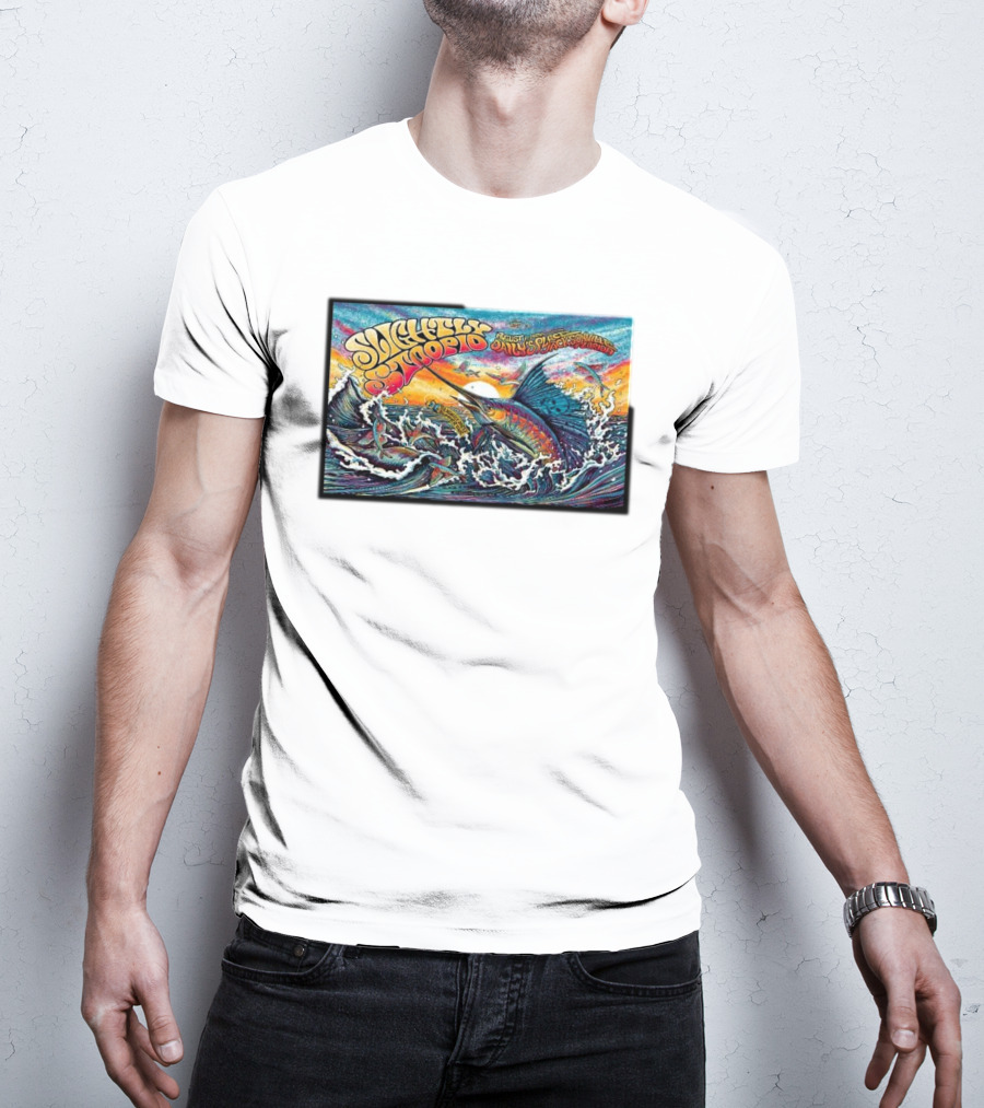 Slightly Stoopid August 9 Riverside Summer Ford Amphitheatre Jacksonville Marlin T-Shirt