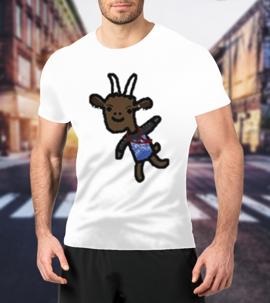 Simone Biles Goat Cartoon Gymnastics T-Shirt