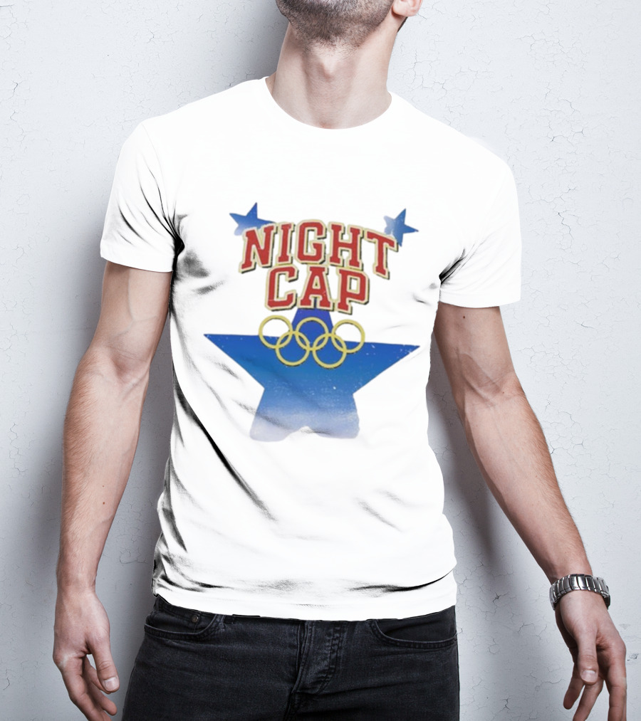 Night Cap Olympics Star Rings T-Shirt