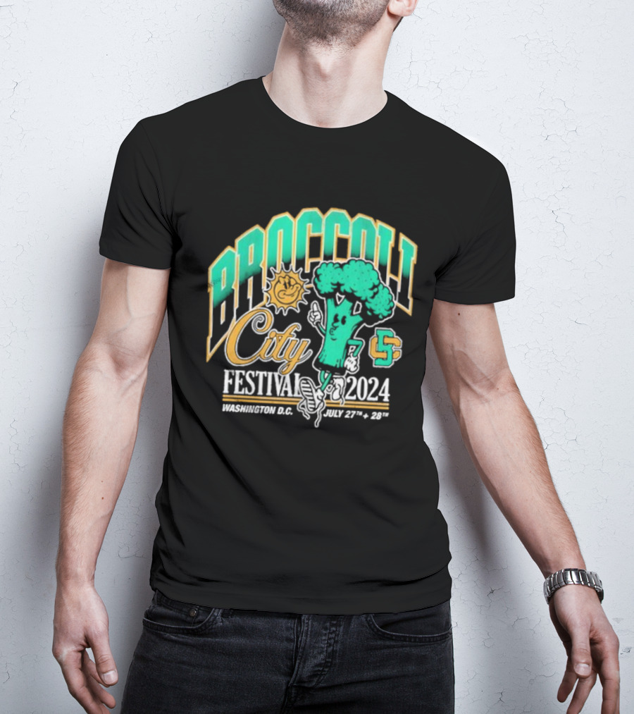 Broccoli City Festival Washington D.C. July 27-28 T-Shirt