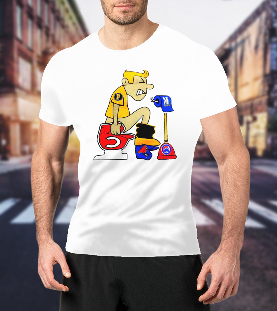 Pittsburgh Penguins Versus Montreal Canadiens Rivalry Humor T-Shirt