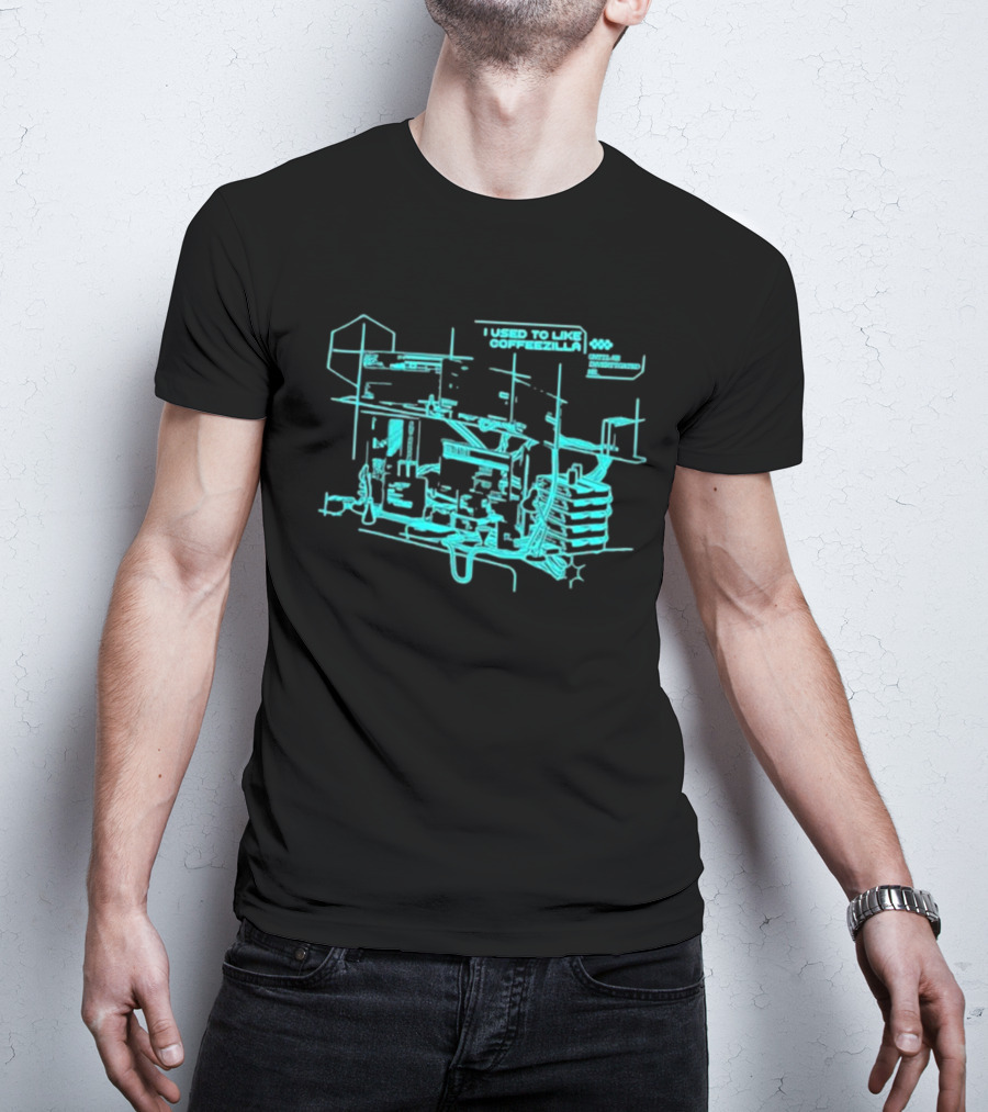 I Used To Like Coffeezilla Control Data Base 1492 T-Shirt