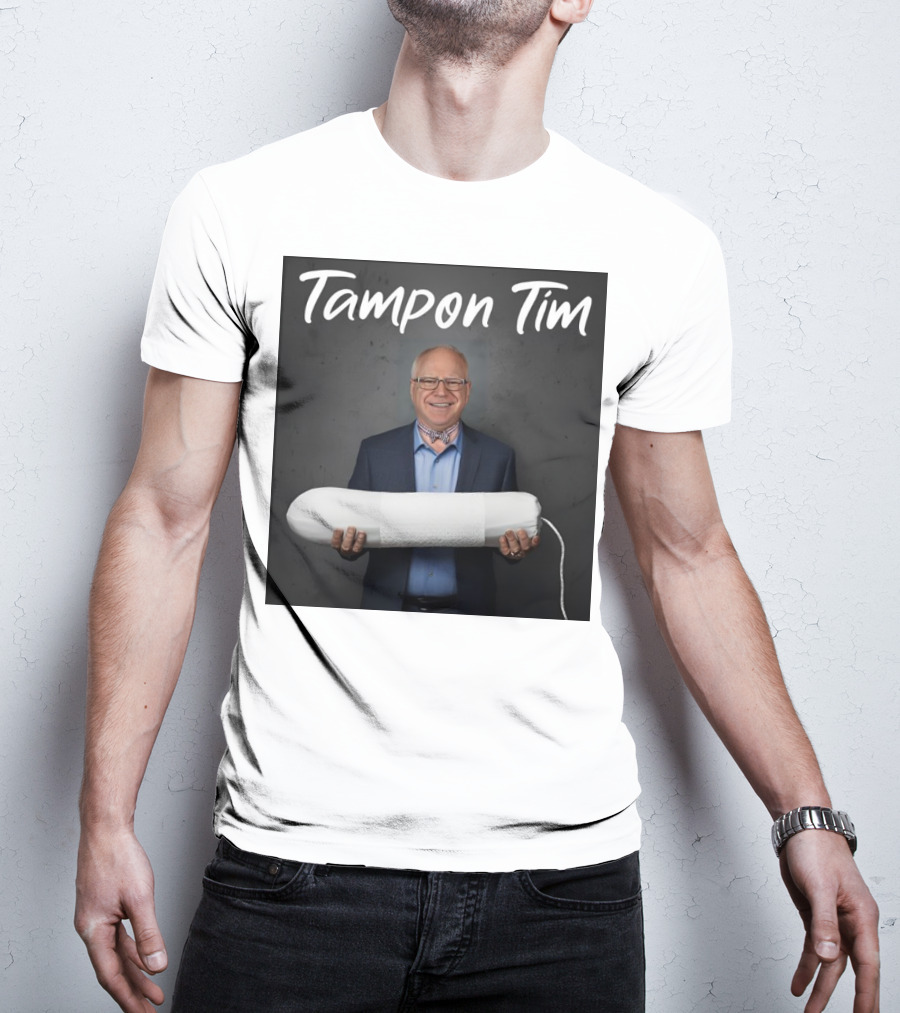 Johnny Midnight Tampon Tim Walz T-Shirt