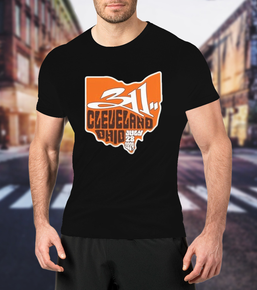 311 Cleveland Ohio July 28 T-Shirt