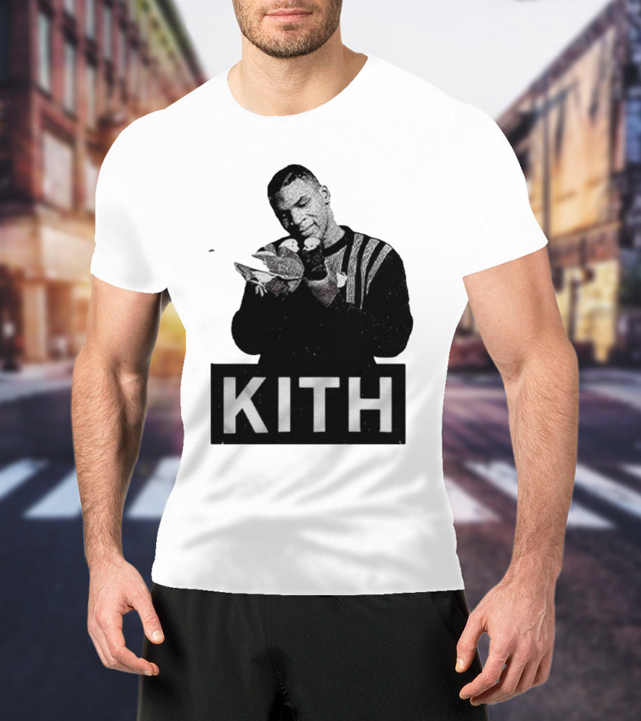 Mike Tyson Kith Now Meme With Pigeons T-Shirt