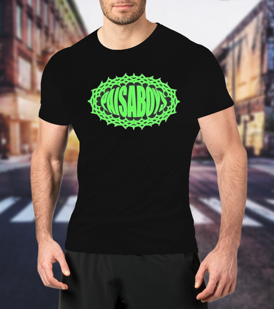 Paisaboys Imported Goods Hierro Green Mesh T-Shirt