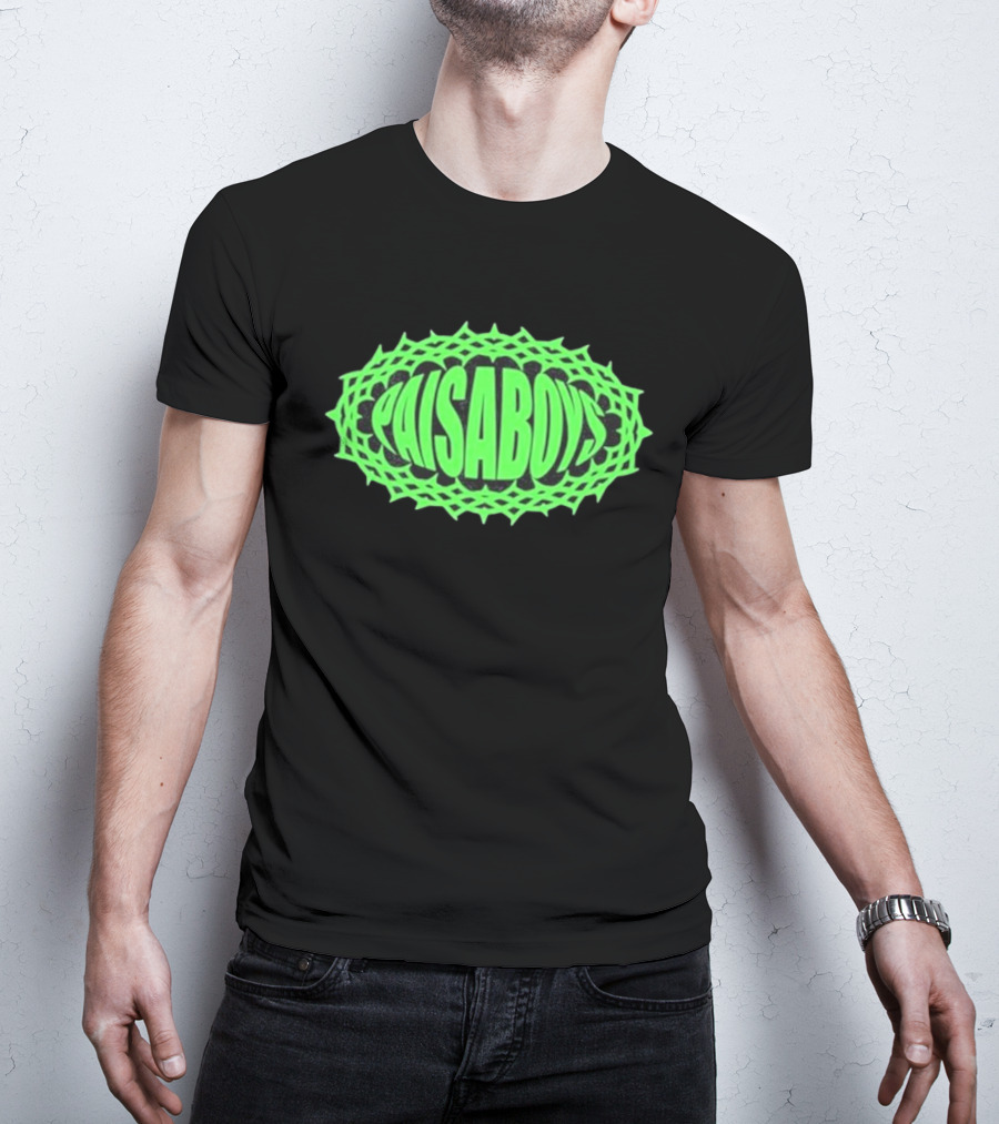 Paisaboys Imported Goods Hierro Green Mesh T-Shirt