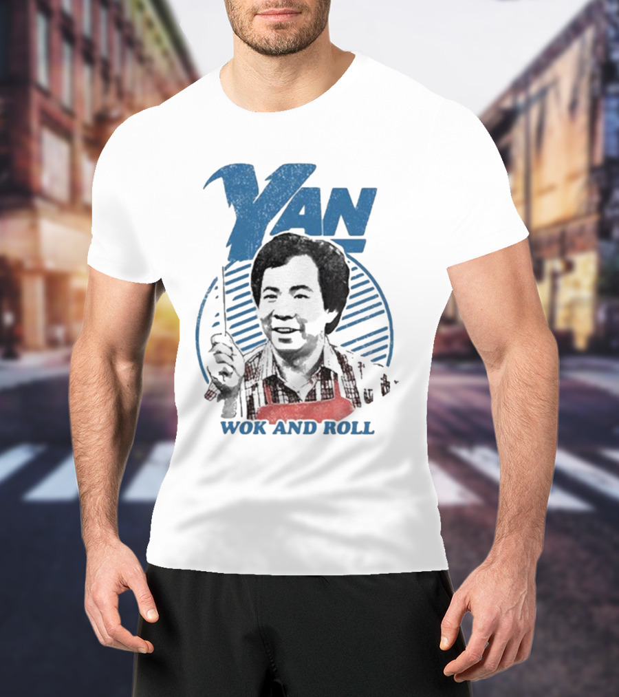 Yan Wok And Roll Retrokid Chef T-Shirt
