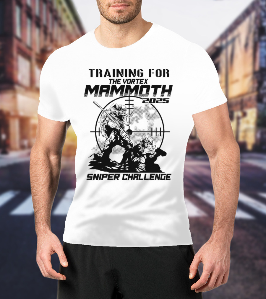 Training For The Vortex Mammoth 2025 Sniper Challenge With Tactical T-Shirt