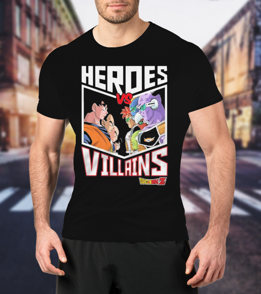 Heroes Vs. Villains DRAGON BALL Z Youth BIOWORLD T-Shirt