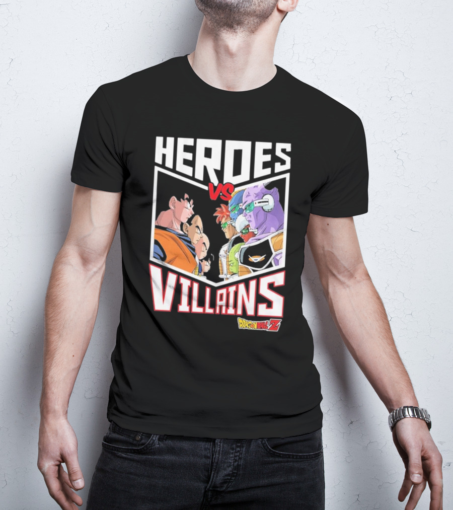 Heroes Vs. Villains DRAGON BALL Z Youth BIOWORLD T-Shirt