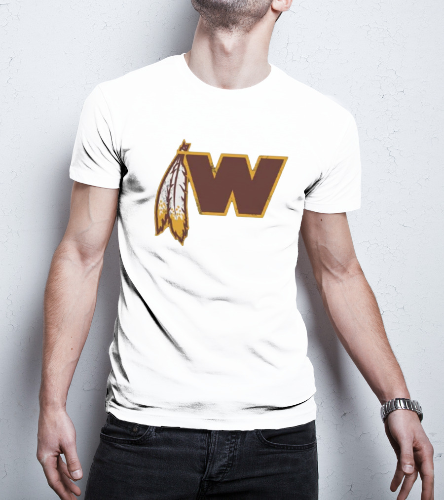 Washington Commanders Feather T-Shirt