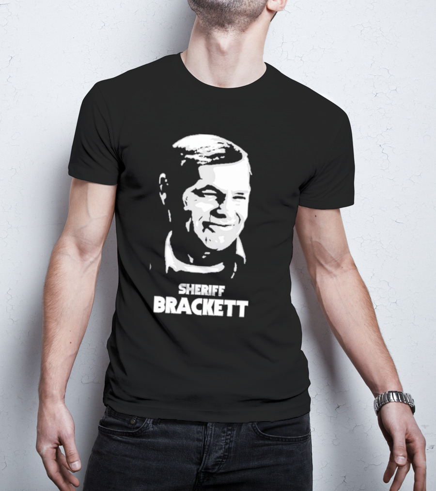 Sheriff Brackett Fright Rags Monochrome T-Shirt