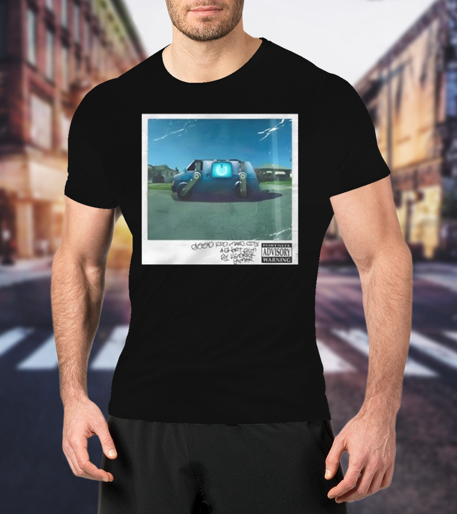Funnyahhtees Good Kid M.A.A.D City Reboot Van Parental Advisory Kendrick Lamar T-Shirt