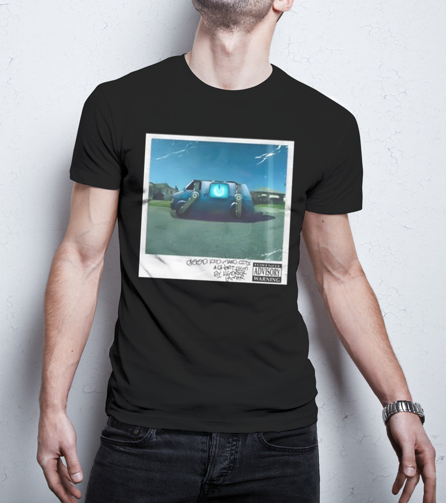 Funnyahhtees Good Kid M.A.A.D City Reboot Van Parental Advisory Kendrick Lamar T-Shirt