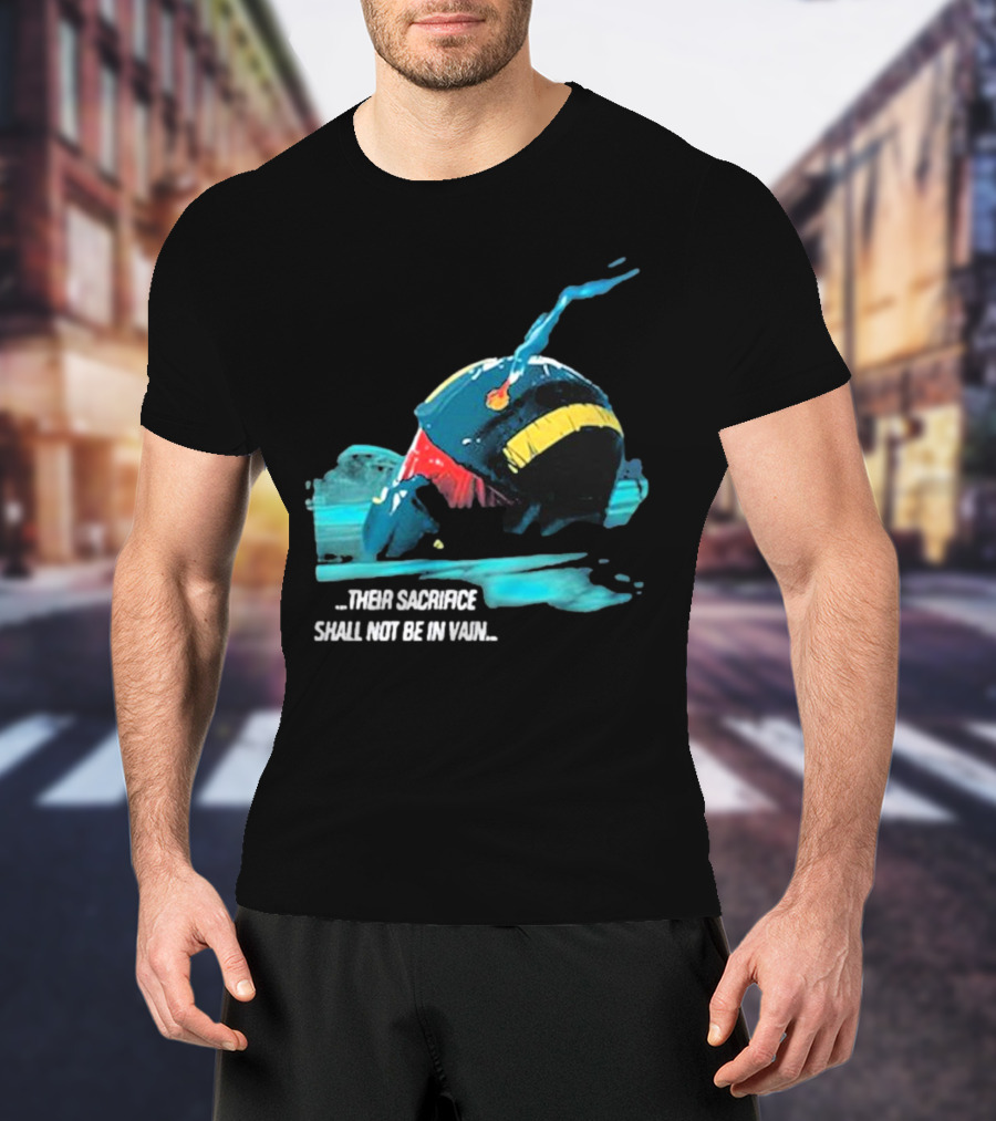 Helldivers Malevelon Creek Sacrifice Their Sacrifice Shall Not Be In Vain T-Shirt