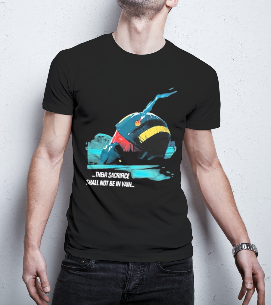 Helldivers Malevelon Creek Sacrifice Their Sacrifice Shall Not Be In Vain T-Shirt