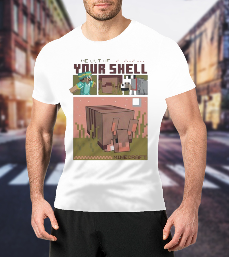 Minecraft New Come Out Of Your Shell T-Shirt