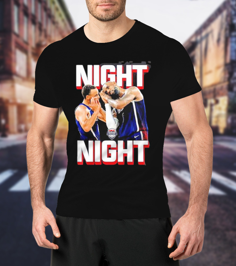 NIGHT NIGHT PREMIUM Steph Curry New T-Shirt
