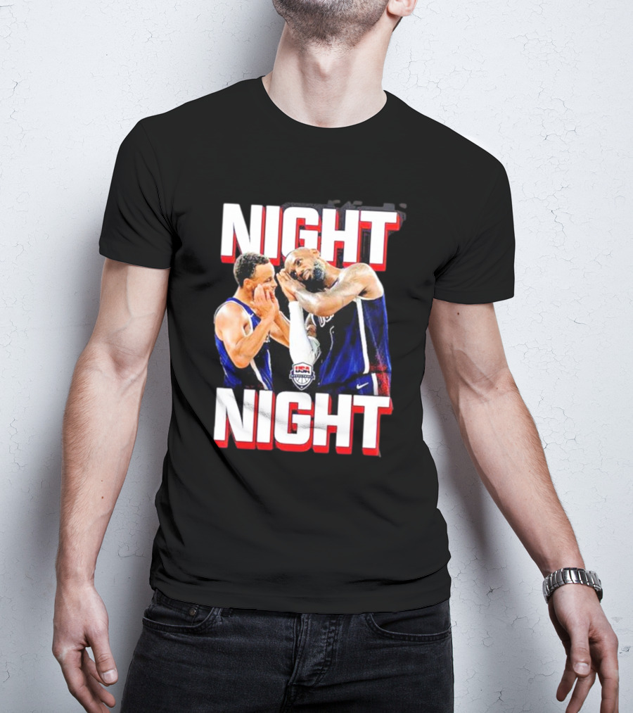 NIGHT NIGHT PREMIUM Steph Curry New T-Shirt